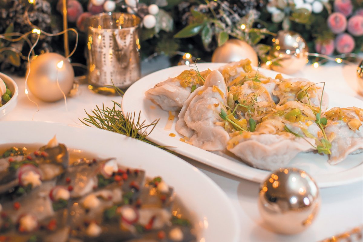 Zdjęcie potraw świątecznych Restauracja Sowa