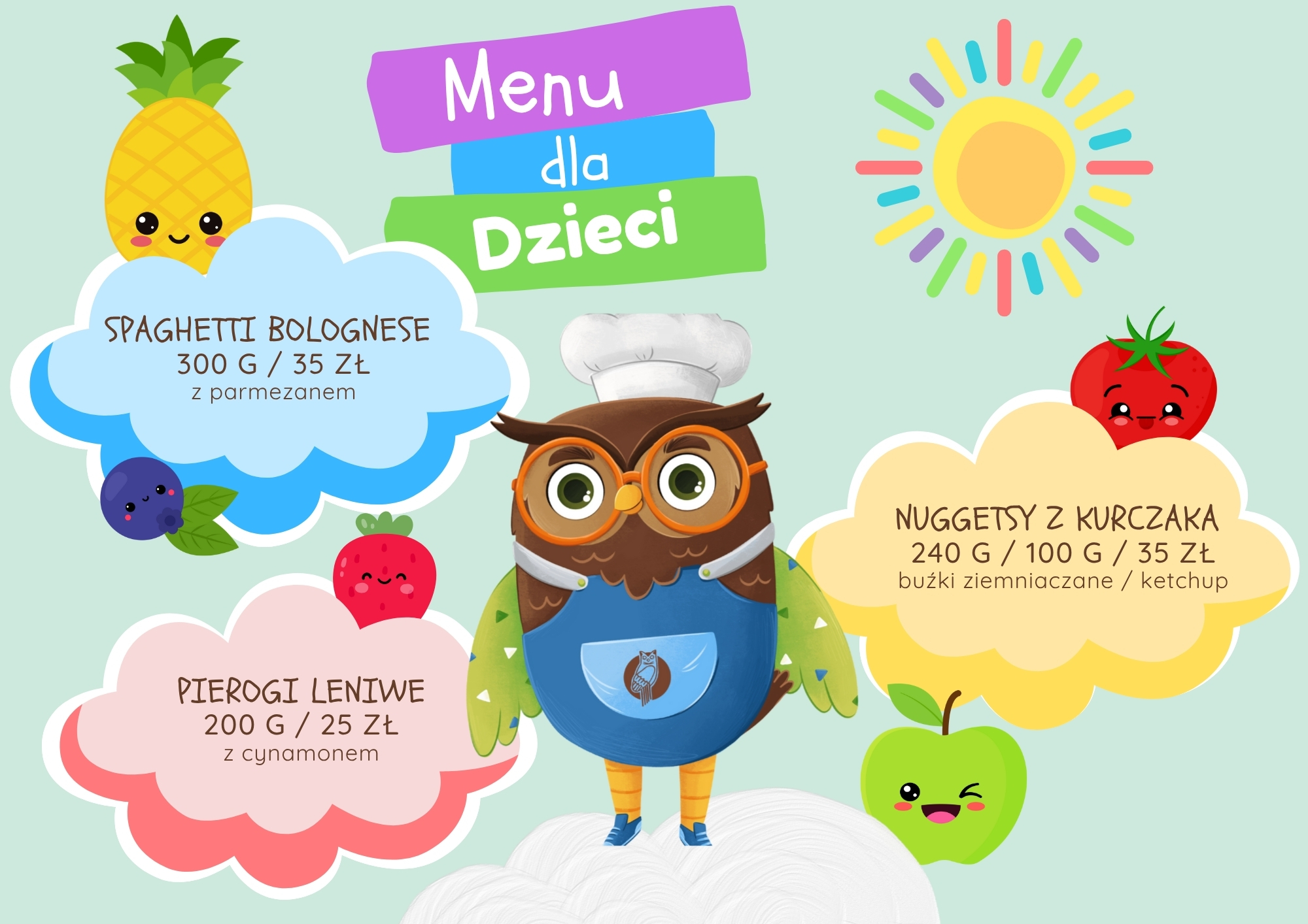 Manu dla dzieci